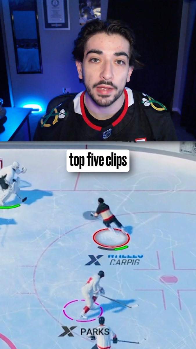 Top 5 Plays of the Month in #NHL26 Submit your clips to be featured next month! ➡️ 🎬 Carlos Pichardo