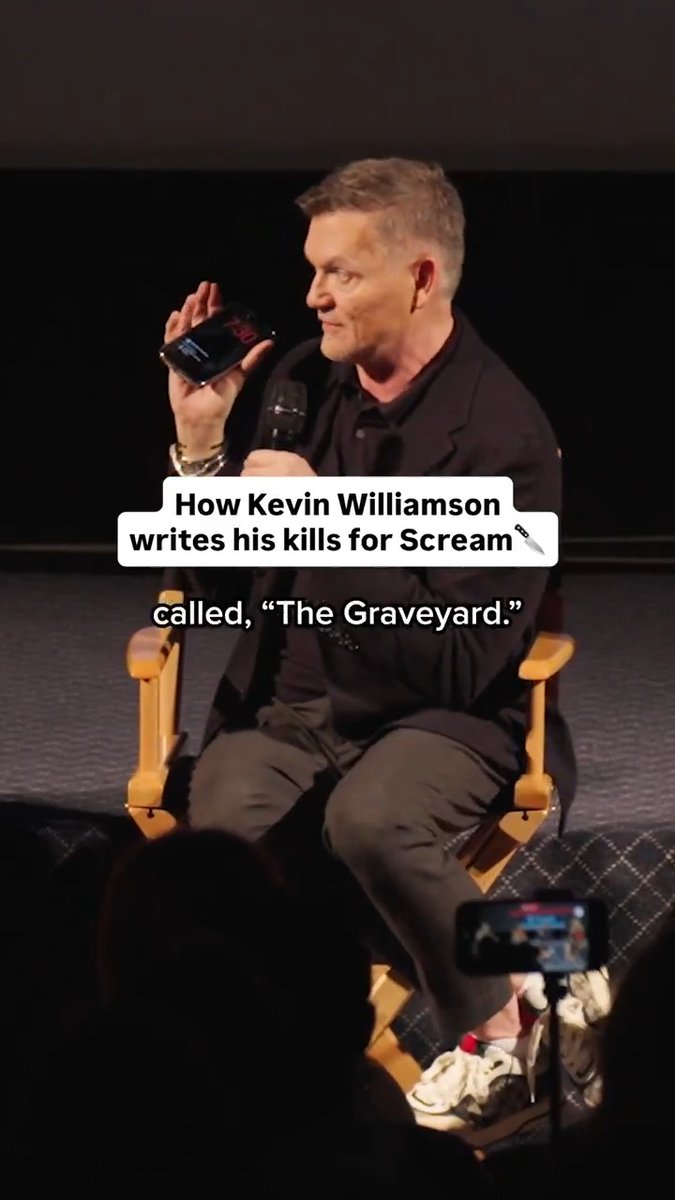 I’m feeling inspired, @KevWilliamson. #Scream7 Kevin McCarthy