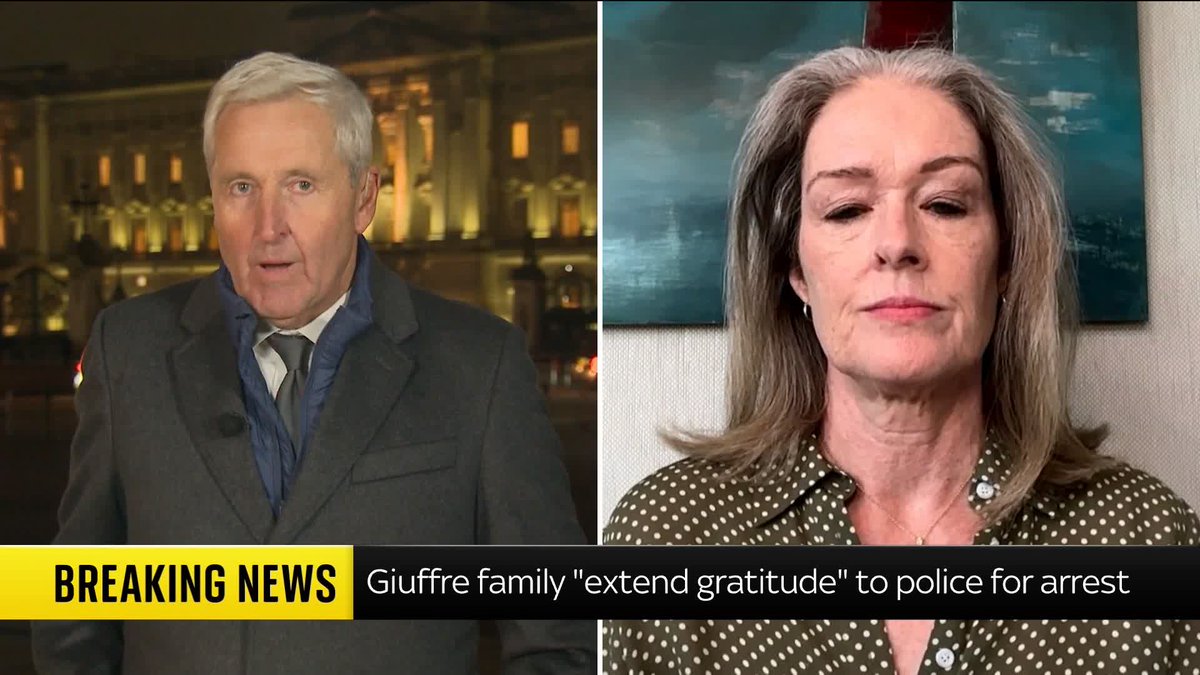 'I applaud the British people for keeping the pressure on'. Co-author of Virginia Giuffre's biography, Amy Wallace, speaks to Sky's @MarkAustinTV following the arrest of Andrew Mountbatten-Windsor on suspicion of misconduct in public office. Andrew denies any wrongdoing.