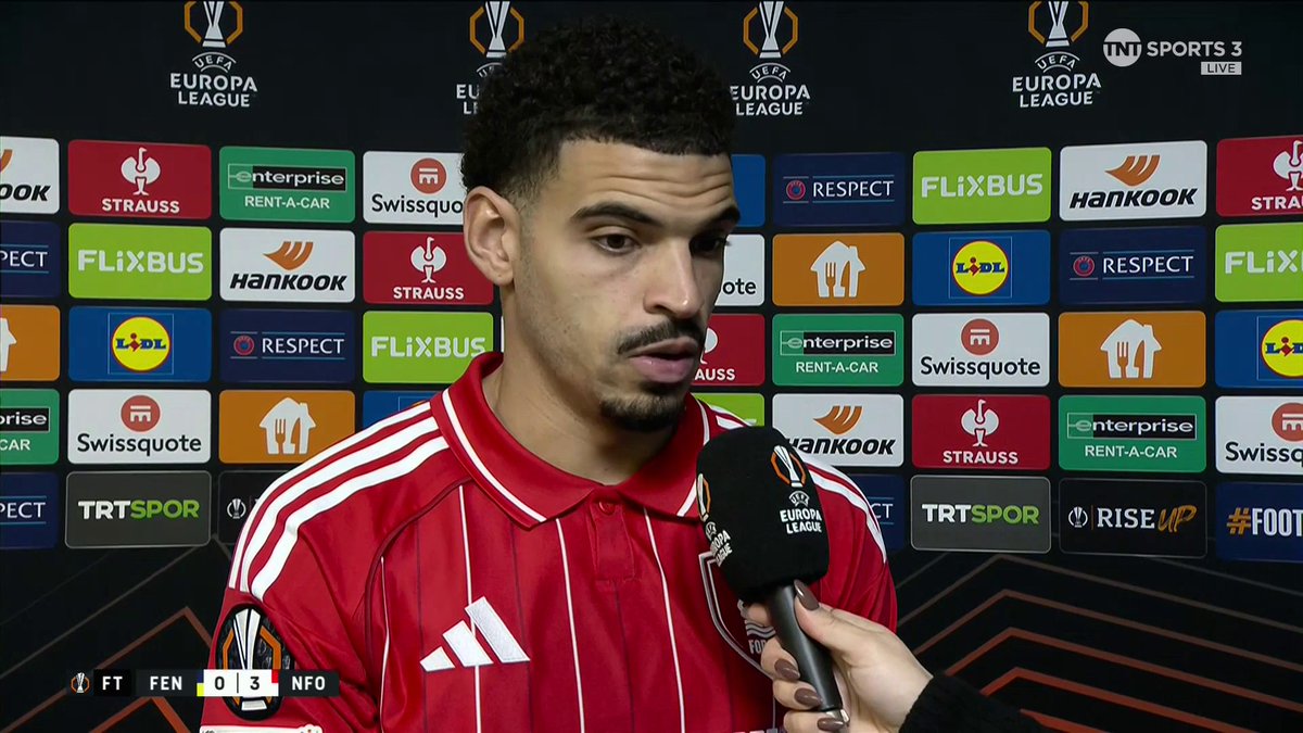 "We had a real identity today" Morgan Gibbs-White reflects on Nottingham Forest's impressive 3-0 performance and Vitor Pereira's impact since joining... 🎙️ Jules Breach 📺 TNT Sports & discovery+ UK