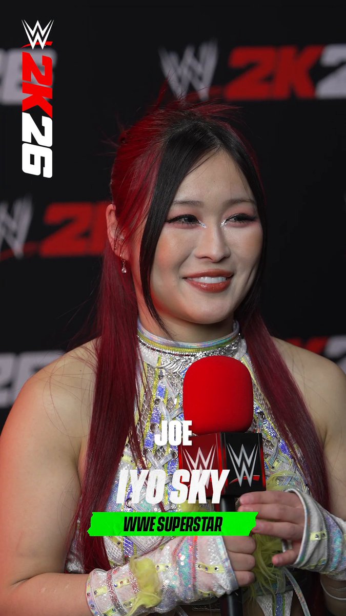But… Does Iyo believe in Joe Hendry? 🎸 #WWE2K26