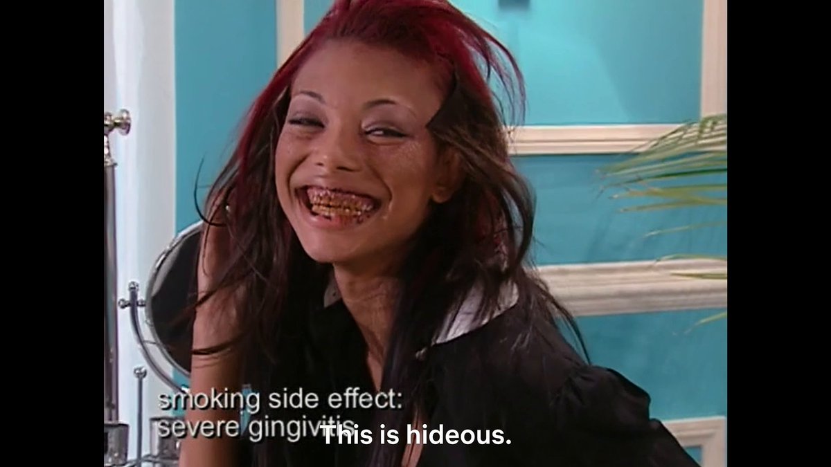 A lot of ANTM's photoshoots have not aged well... Reality Check: Inside America's Next Top Model is now on Netflix.