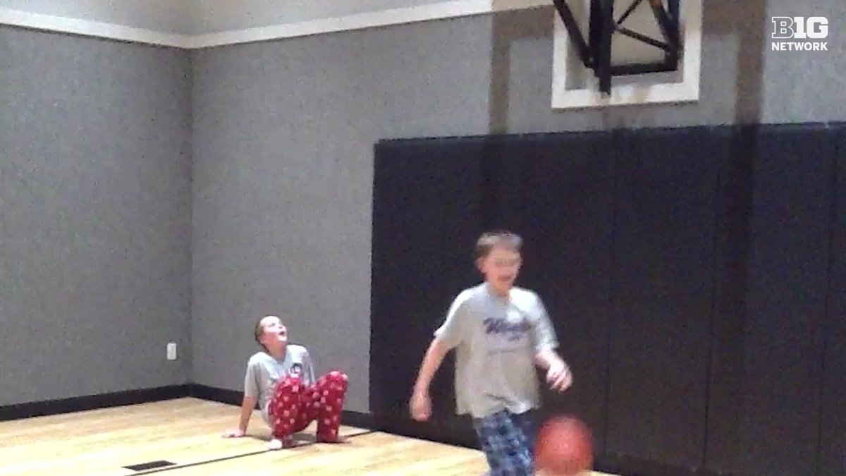 The Journey featured the Sandfort brothers' competitiveness last year. Their parents didn't share the home video included below, because older brother Payton was wearing Nebraska sweatpants 😊 The Journey profiles Pryce Sandfort's path to Nebraska Men's Basketball 👇