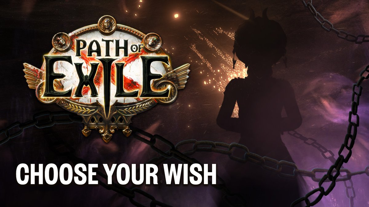 Choose your wish ⏳ Live Reveal - 11AM February 26 PST ⏳ Play on PC and Consoles - 11AM March 6 PST