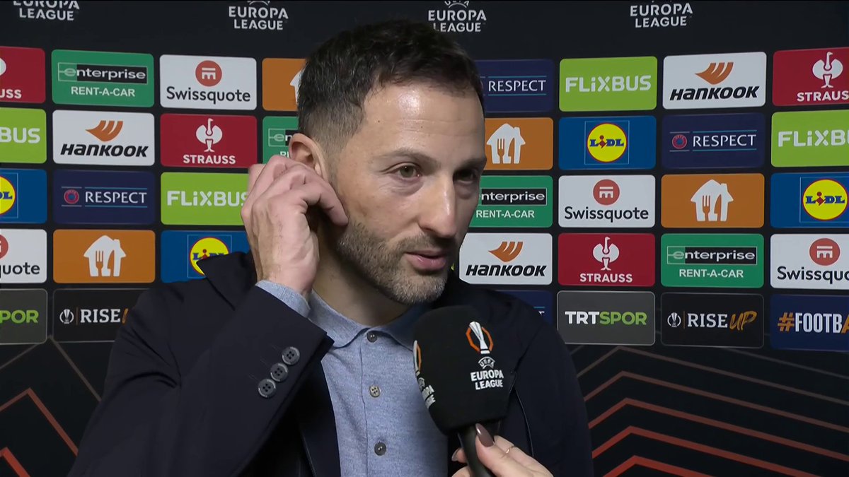 Domenico Tedesco reacts to Fenerbahce's tough 3-0 loss to Nottingham Forest... 🎙️ Jules Breach 📺 TNT Sports & discovery+ UK