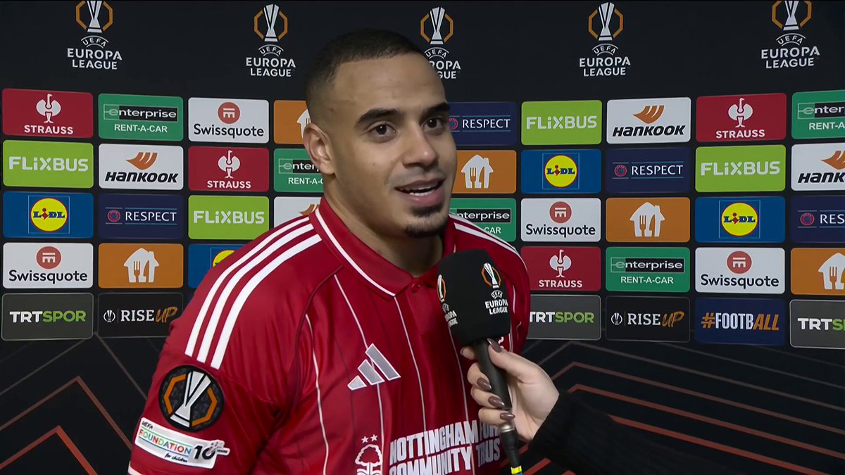 "We all have to buy into his game plan" Murillo reflects on his first European goal and talks Vitor Pereira's impact since joining Nottingham Forest... ๐๏ธ @julesbreach ๐บ TNT Sports & discovery+ UK