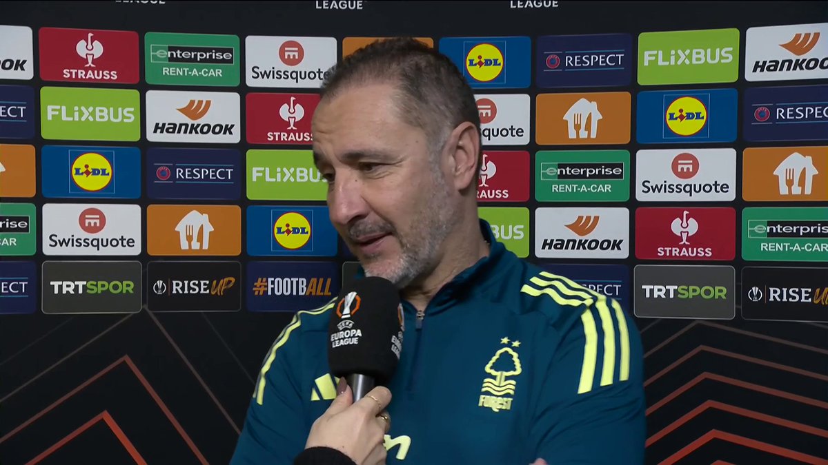 "I asked them to express themselves on the pitch" Vitor Pereira praises his new players for their impressive performance on his debut as Nottingham Forest manager 🙌 🎙️ Jules Breach 📺 TNT Sports & discovery+ UK