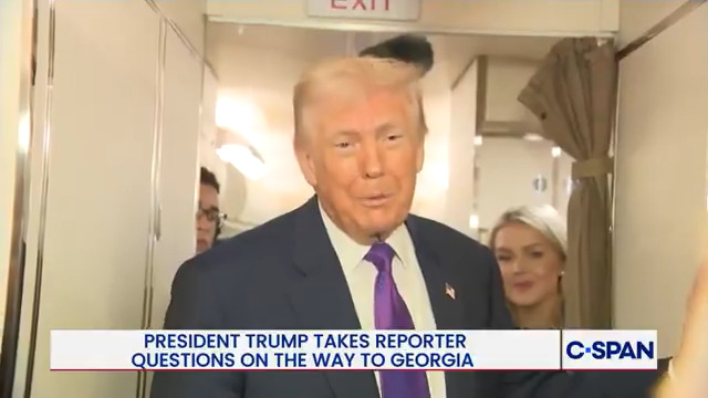 .Peter Doocy: "Obama said that aliens are real. Have you seen any evidence of non-human visitors to Earth?" President Trump: "He gave classified information. He's not supposed to be doing that."