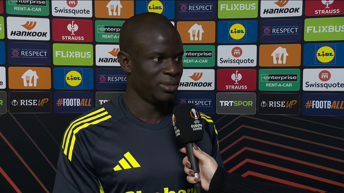 N'Golo Kante reflects on Fenerbahce's loss to Nottingham Forest and looks ahead to the World Cup this summer... 🎙️ Jules Breach 📺 TNT Sports &amp; discovery+ UK
