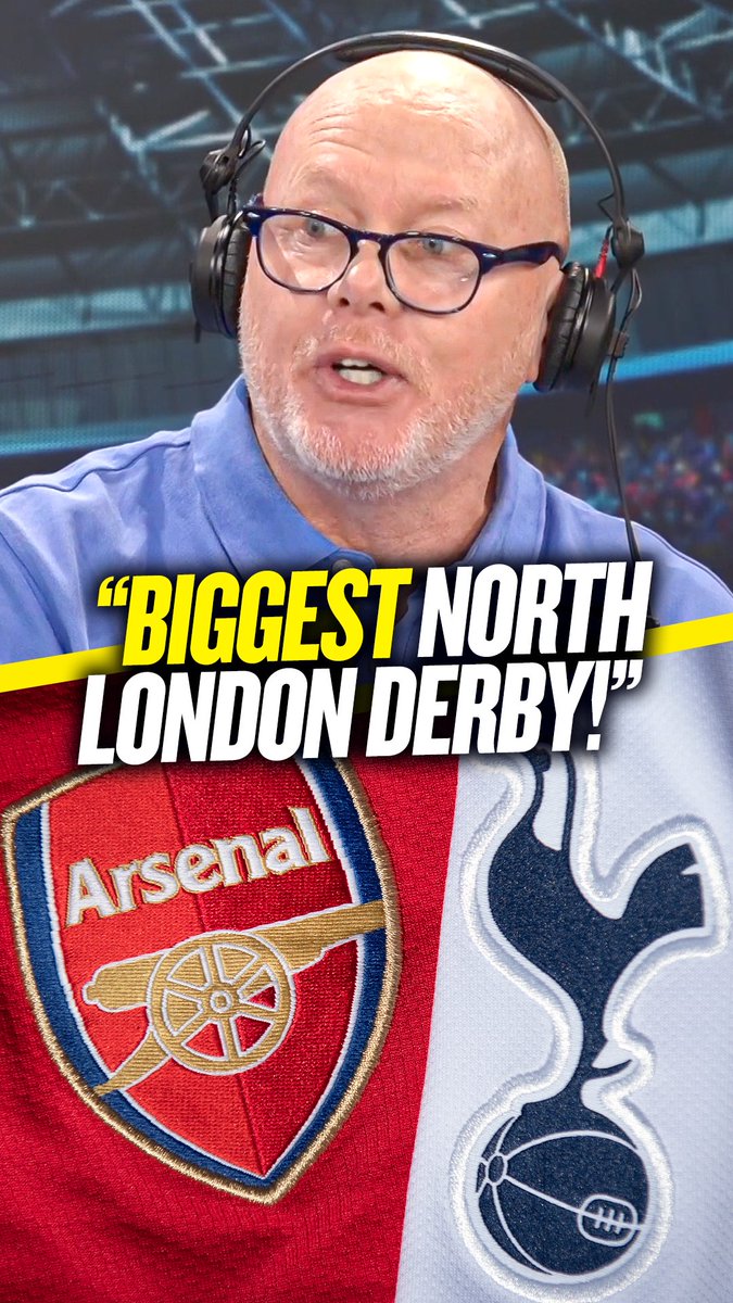"Big pressure!" Perry Groves claims this weekend's North London Derby will be the biggest since the 1991 FA Cup semi-final 😳 #NLD #Arsenal #Spurs