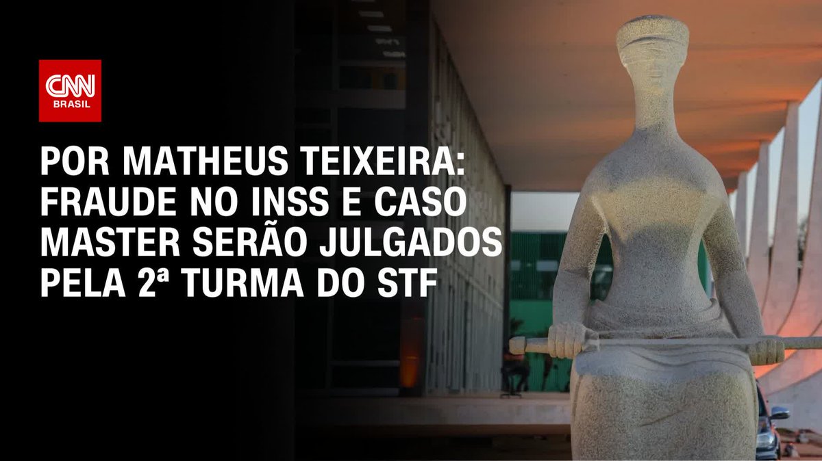INSS e Master serão julgados por Fux, Kassio e Mendonça Vixii, vai ter live, quero ver o julgamento 😎🍿