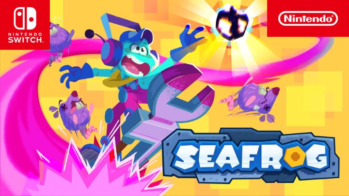 Hop on your rocket wrench and get tricking! 🐸 Find your flow in Seafrog, now available on #NintendoSwitch:
