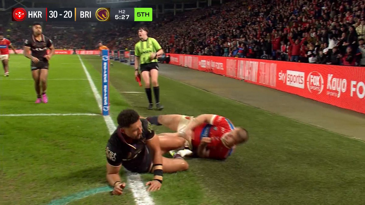 Watch all the highlights as Hull KR take on the Brisbane Broncos in the World Club Challenge! 🎥