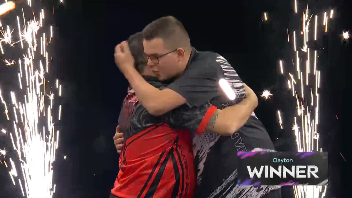 - Beats Gerwyn Price for first time in 3 years - Thrashes Luke Littler 6-1 - Produces this finish to beat Gian van Veen Jonny Clayton is top of the Premier League table in style