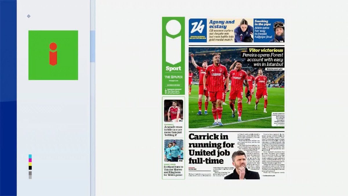 ''They should be going out to win the competition'' Back Pages Tonight on Vítor Pereira's debut victory as Nottingham Forest head coach in the Europa League 🌳