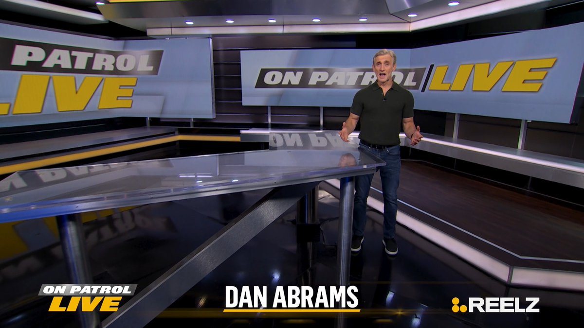 🚨 Get ready, #OPNation — Dan Abrams, Captain Tom Rizzo, and Sgt. Sean “Sticks” Larkin are back this weekend for On Patrol: Live. Don't miss out! 🚓🔥 Watch #OPLive every Friday & Saturday at 9ET/6PT on #REELZ!