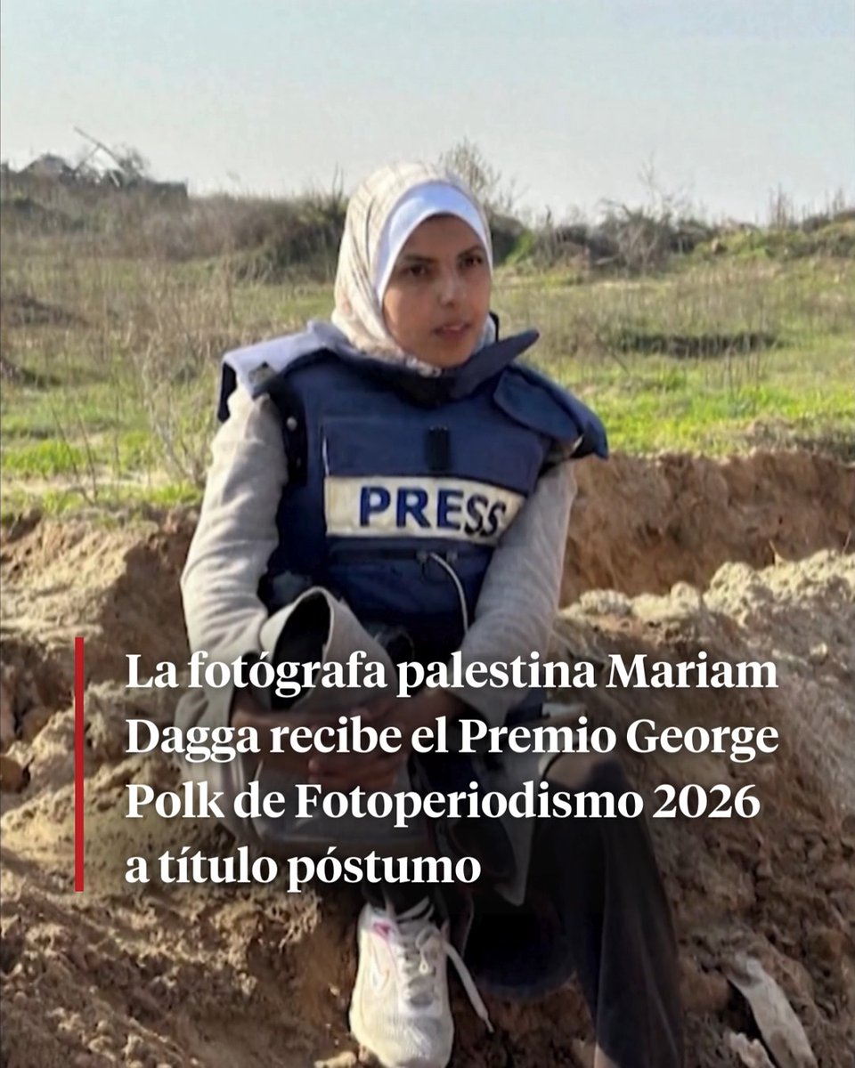 La fotógrafa palestina Mariam Dagga ganó el Premio George Polk de Fotoperiodismo 2026 por documentar la campaña de hambruna que Israel llevó a cabo en la Franja de Gaza. Dagga recibió el premio a título póstumo, dado que falleció cuando las fuerzas armadas israelíes bombardearon en agosto de 2025 el hospital Nasser de Jan Yunis. Dagga murió, junto con los periodistas palestinos Moaz Abu Taha y Mohamad Salama, en el segundo ataque de un bombardeo doble israelí contra el hospital, que se produjo después de que estos corrieran al lugar donde había ocurrido el primero.