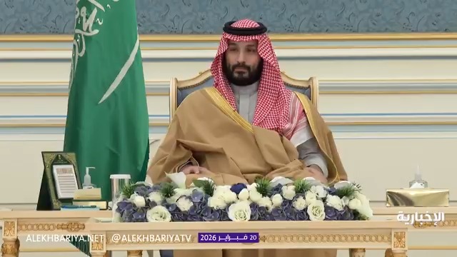 #ولي_العهد⁩ الأمير محمد بن سلمان يستقبل المهنئين بشهر رمضان المبارك