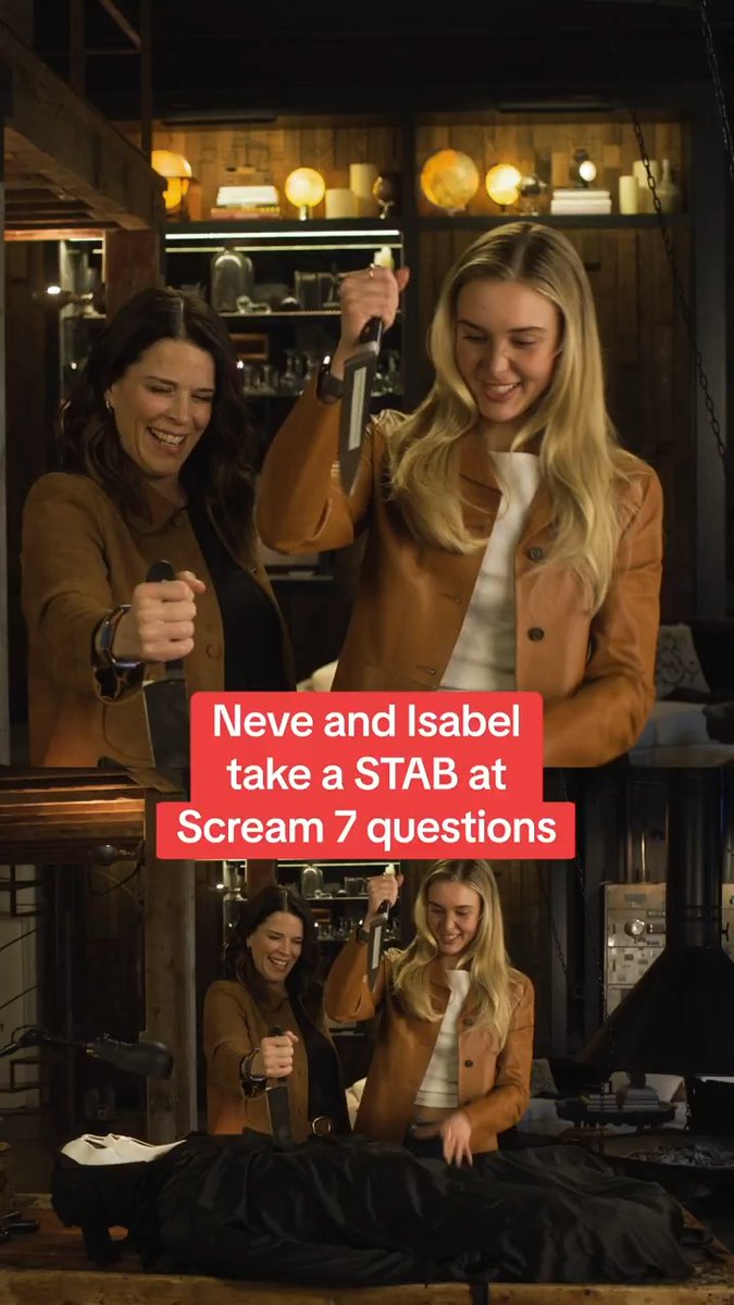 My knife always reveals the truth. 🔪 #Scream7