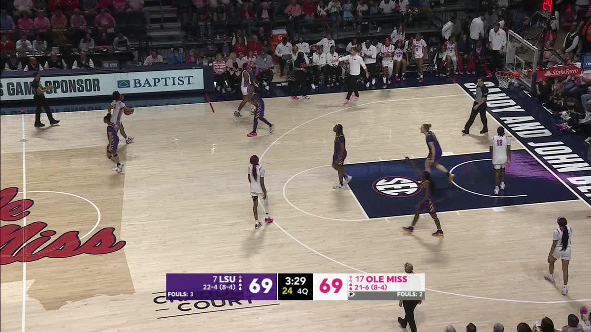 LSU-Ole Miss is coming down to the wire 🍿