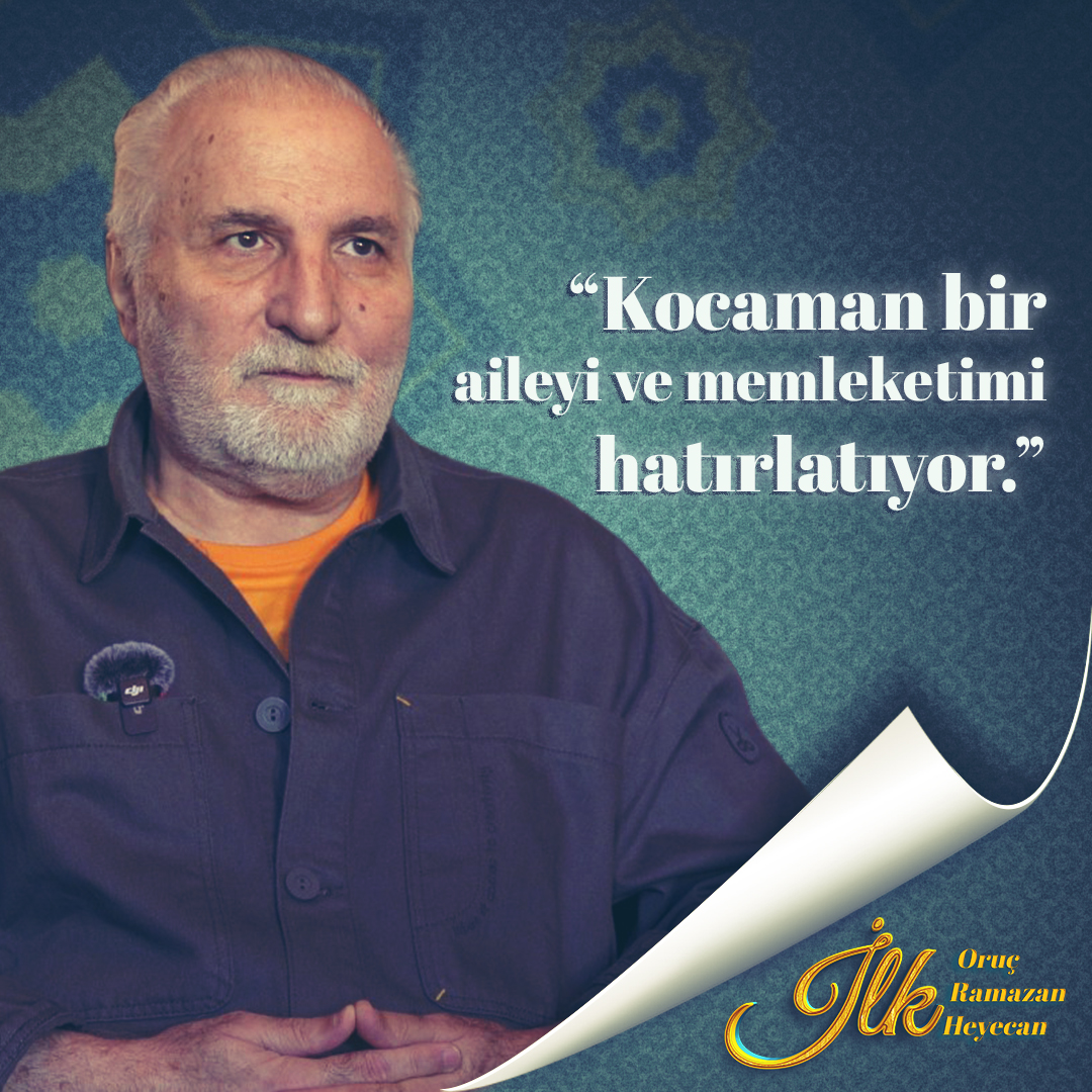"Ramazan bana kocaman bir aileyi ve memleketimi hatırlatıyor." 'İlk Oruç, İlk Ramazan, İlk Heyecan'ın konuğu Hasan Kaçan.