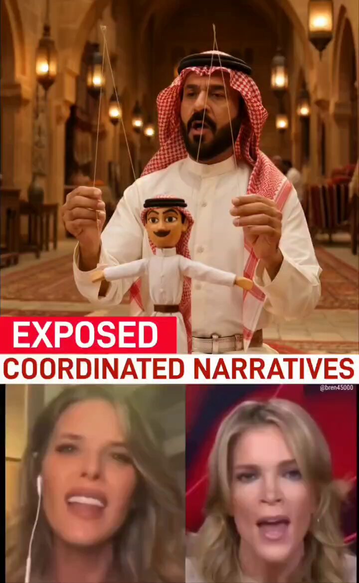 🚨 EXPOSED: COORDINATED NARRATIVES This isn’t random. It’s structured. It’s synchronized. And all roads lead back to Qatari puppet masters. The infrastructure is hiding in plain sight. Notice: certain “teammates” are never criticized. Tucker. Candace. Stay connected, follow Mossad Commentary.