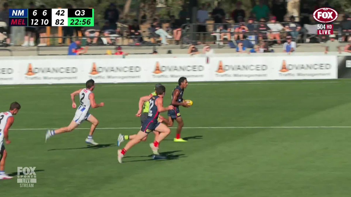 Latrelle Pickett has absolutely no nerves on his first outing! 🏃♂️ 📺 Watch #AFLPreseason on ch.504 or stream on Kayo: ✍️ FOLLOW LIVE >