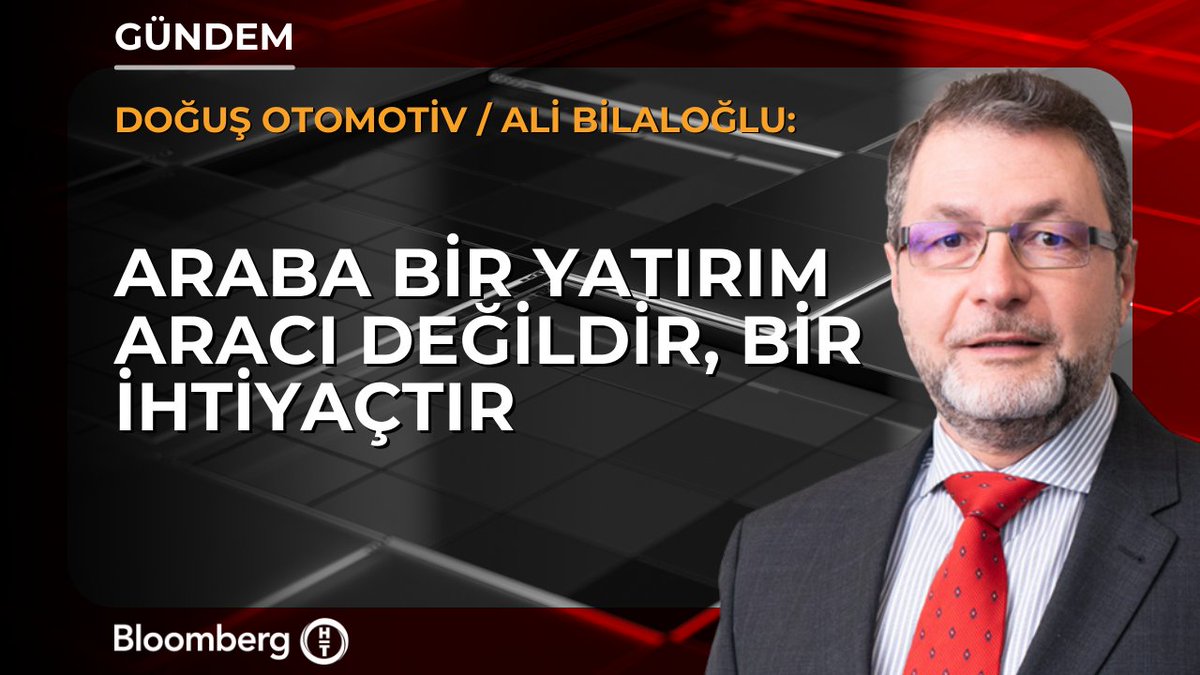 Doğuş Otomotiv / Ali Bilaloğlu: 📍 Araba bir yatırım aracı değildir, bir ihtiyaçtır