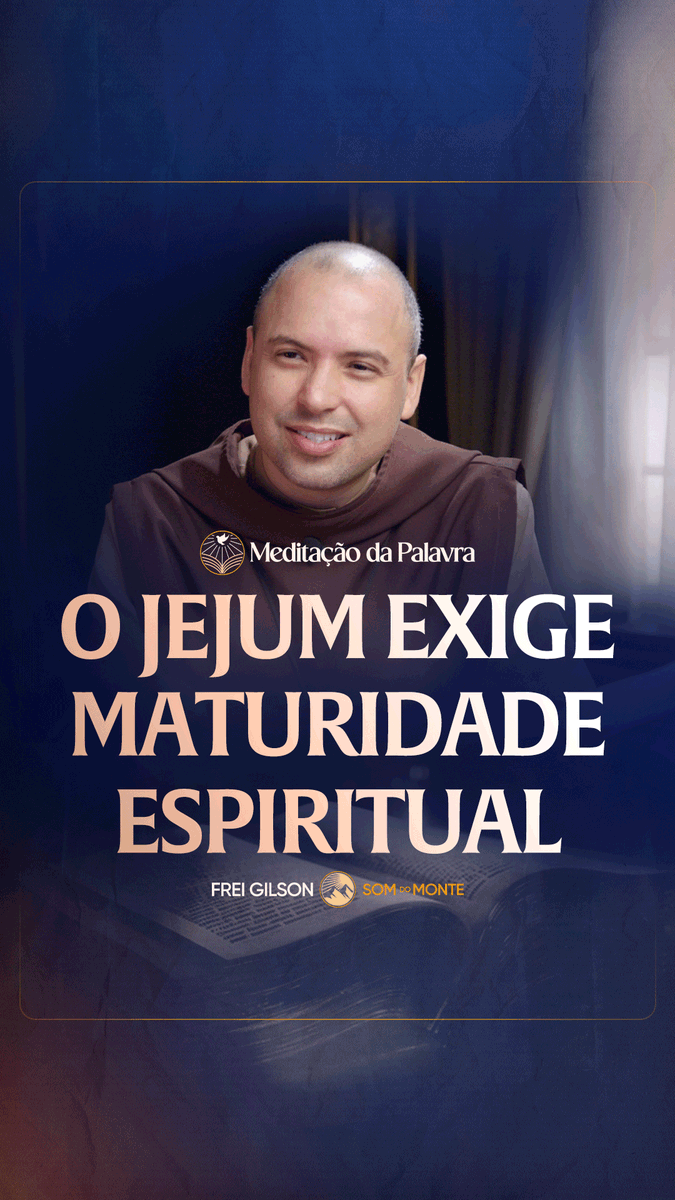 O jejum exige maturidade espiritual | (Mateus 9, 14-15) #2627 | Meditação da Palavra Passagens Complementares: Mateus 4,1-4