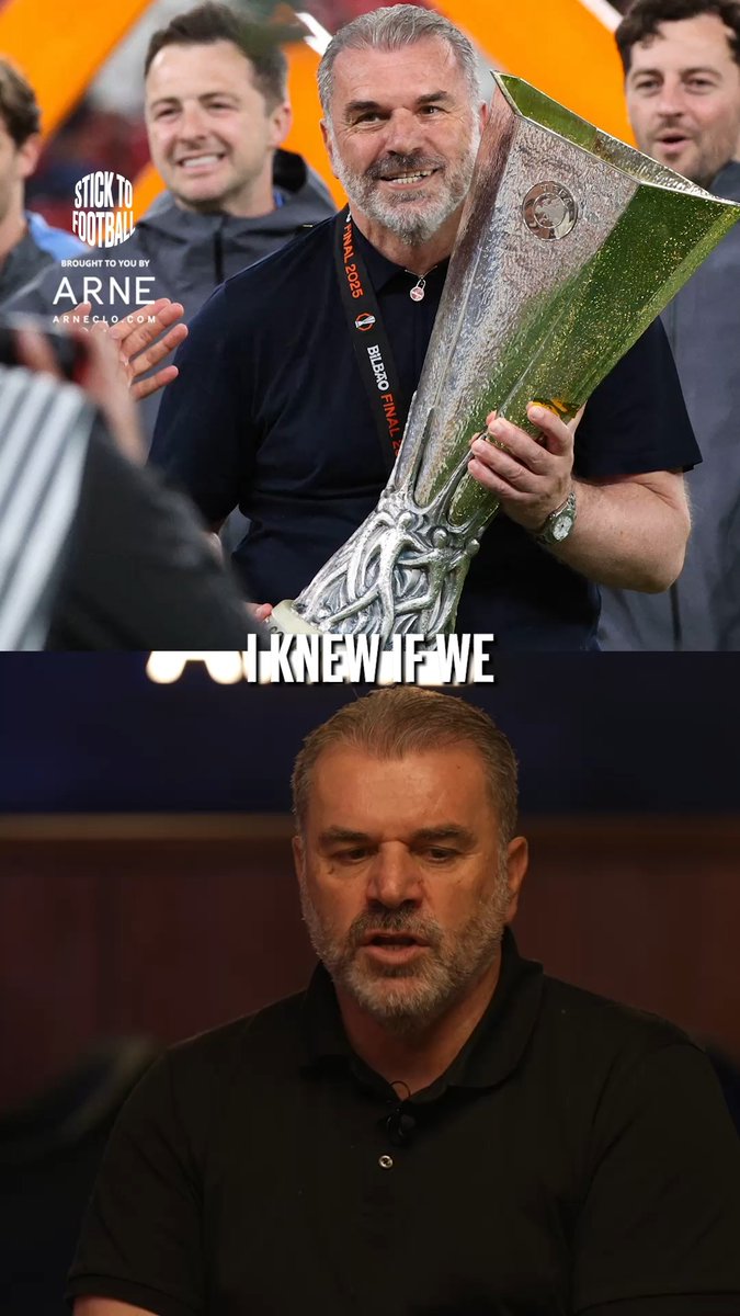 "Shut down Bruno, United won't score!" 👀 Ange lifts the lid on Spurs’ Europa League winning formula over Man United! 🏆
