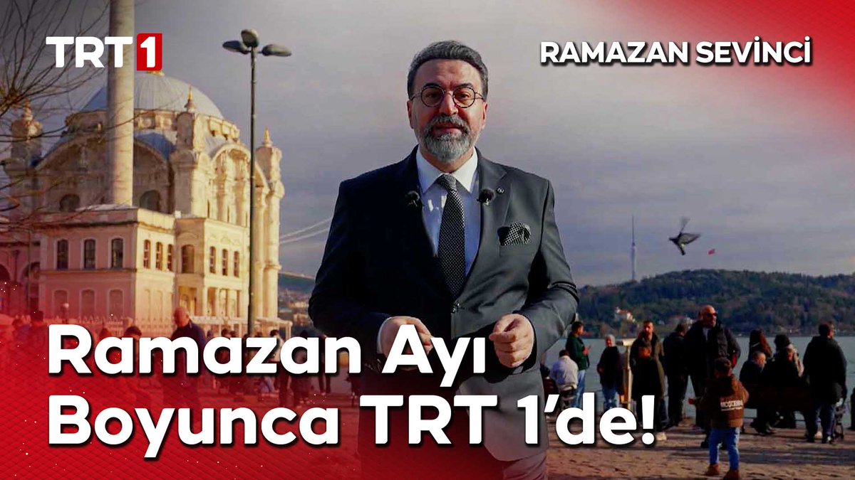 Mustafa Demirci ile Ramazan Sevinci, Ramazan ayı boyunca her gün canlı yayınla saat 17.45’te TRT 1’de.