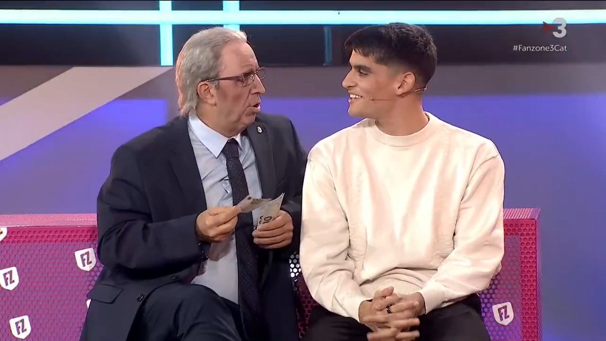 Gerard Martín, jugador del Barça, en TV3. "Yo no ficharía por el Real Madrid. Hay cosas que el dinero no puede comprar".