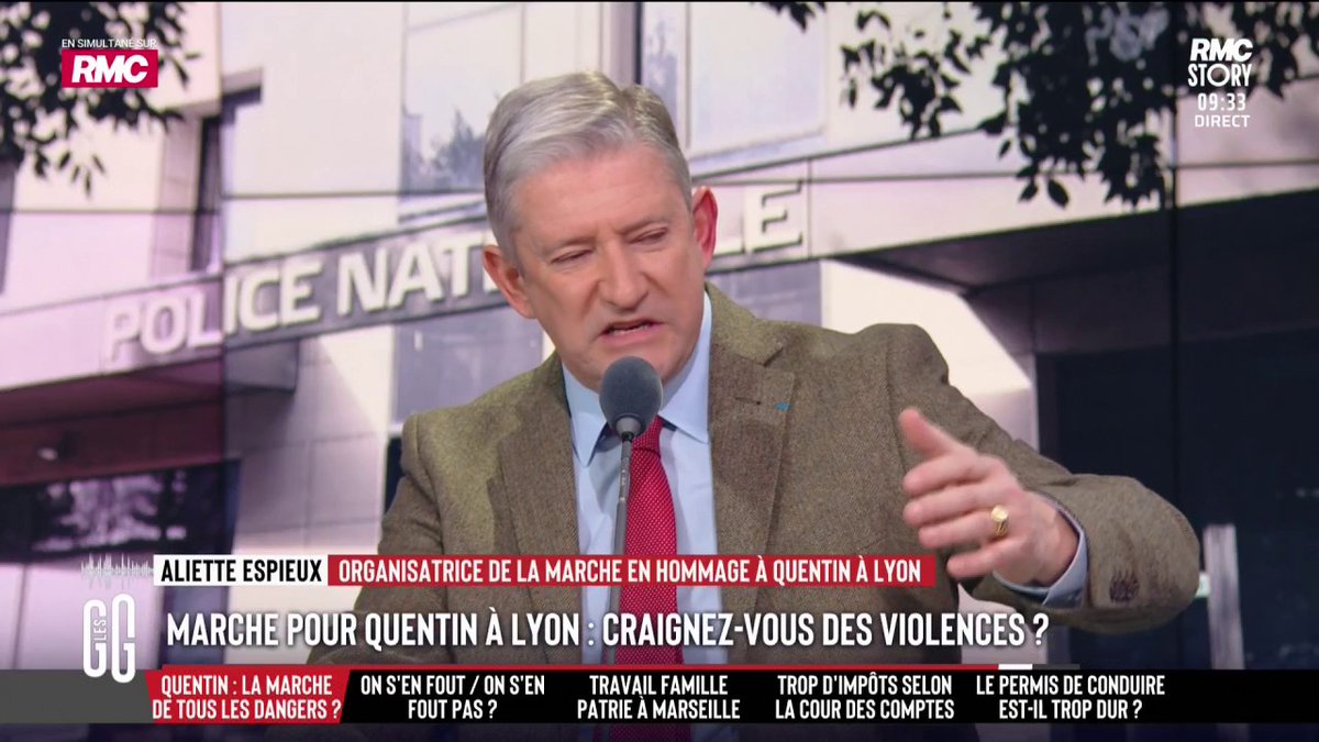 🪧 Marche en hommage à Quentin : le RN recommande à ses cadres de ne pas y participer. 🗣️ Emmanuel de Villiers : "Jordan Bardella manque de couilles." #GGRMC