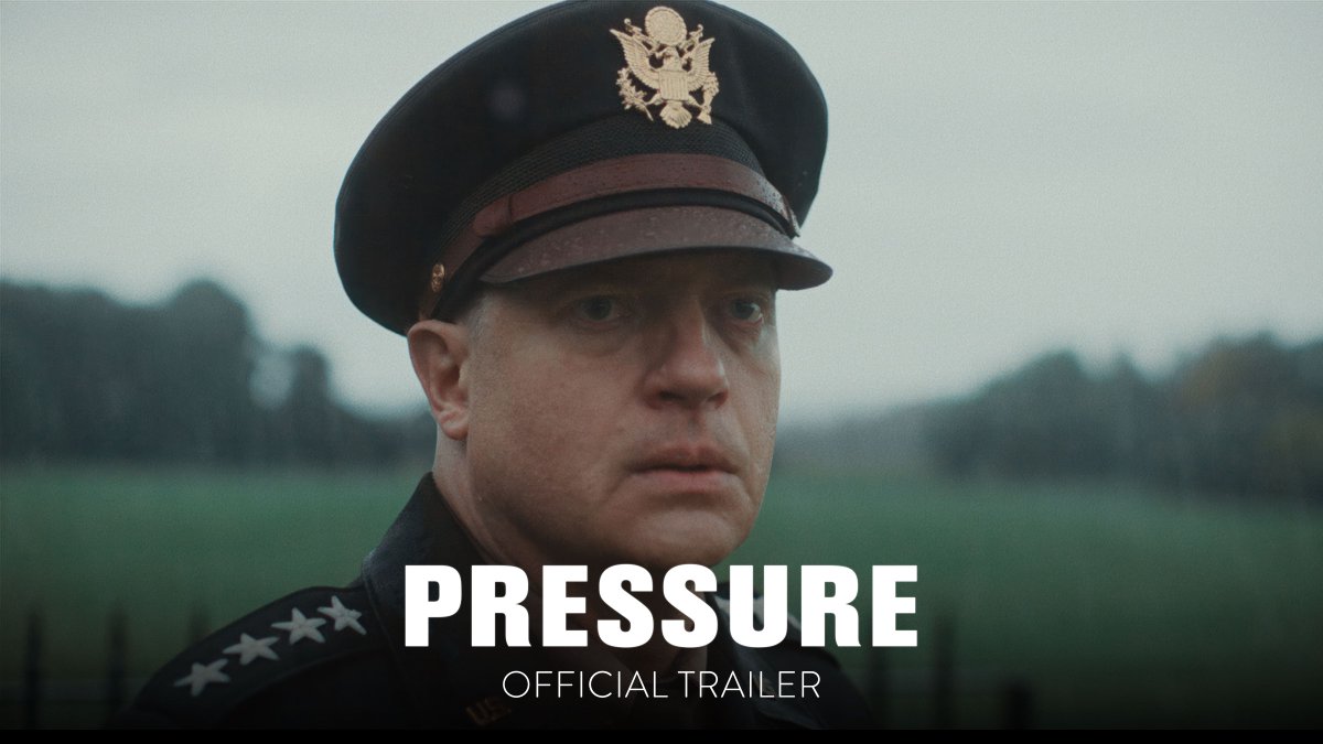 Brendan Fraser interpretando a Eisenhower, tiene pinta de peliculon