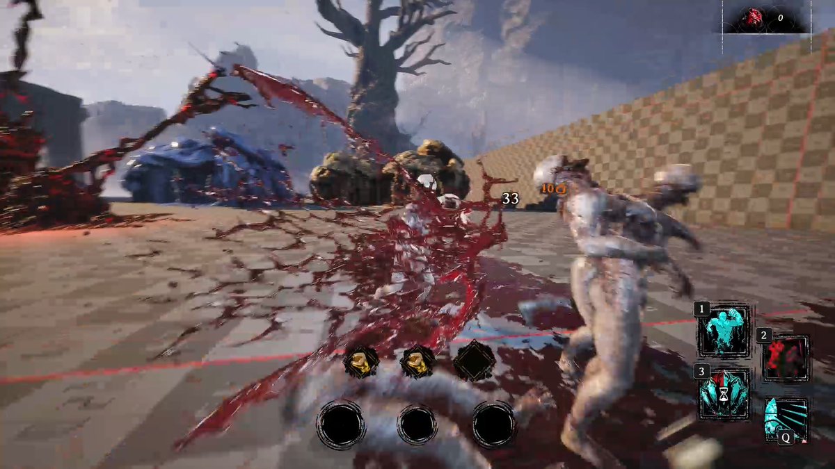 Inferno draws near. Upcoming changes allow for 10 times the enemies on-screen with no change in performance. There are 300 enemies in this clip.