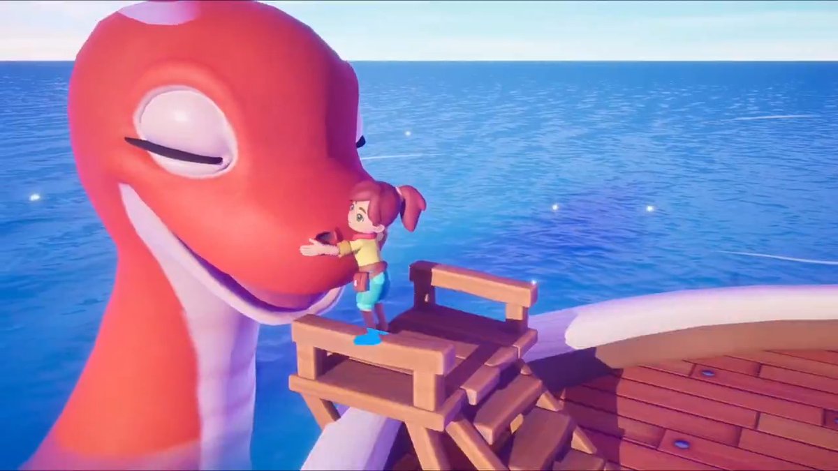 【ニュース】“巨大首長竜”に乗って船上農業ゲーム『Collector’s Cove』3月12日配信へ。背中に乗せられ島々を冒険、作物を育てたり恐竜と絆を深めたり