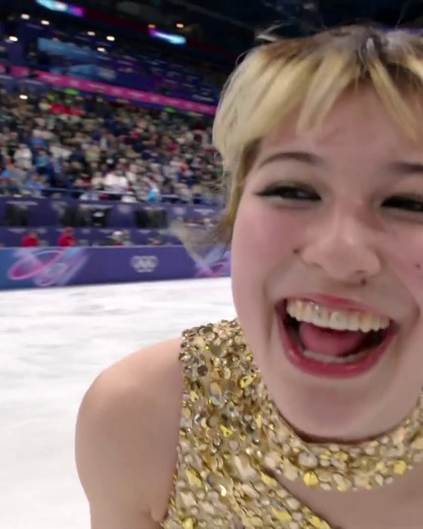Alysa Liu dazzles the world to take GOLD in the women's figure skating with an incredible routine 🤩🥇