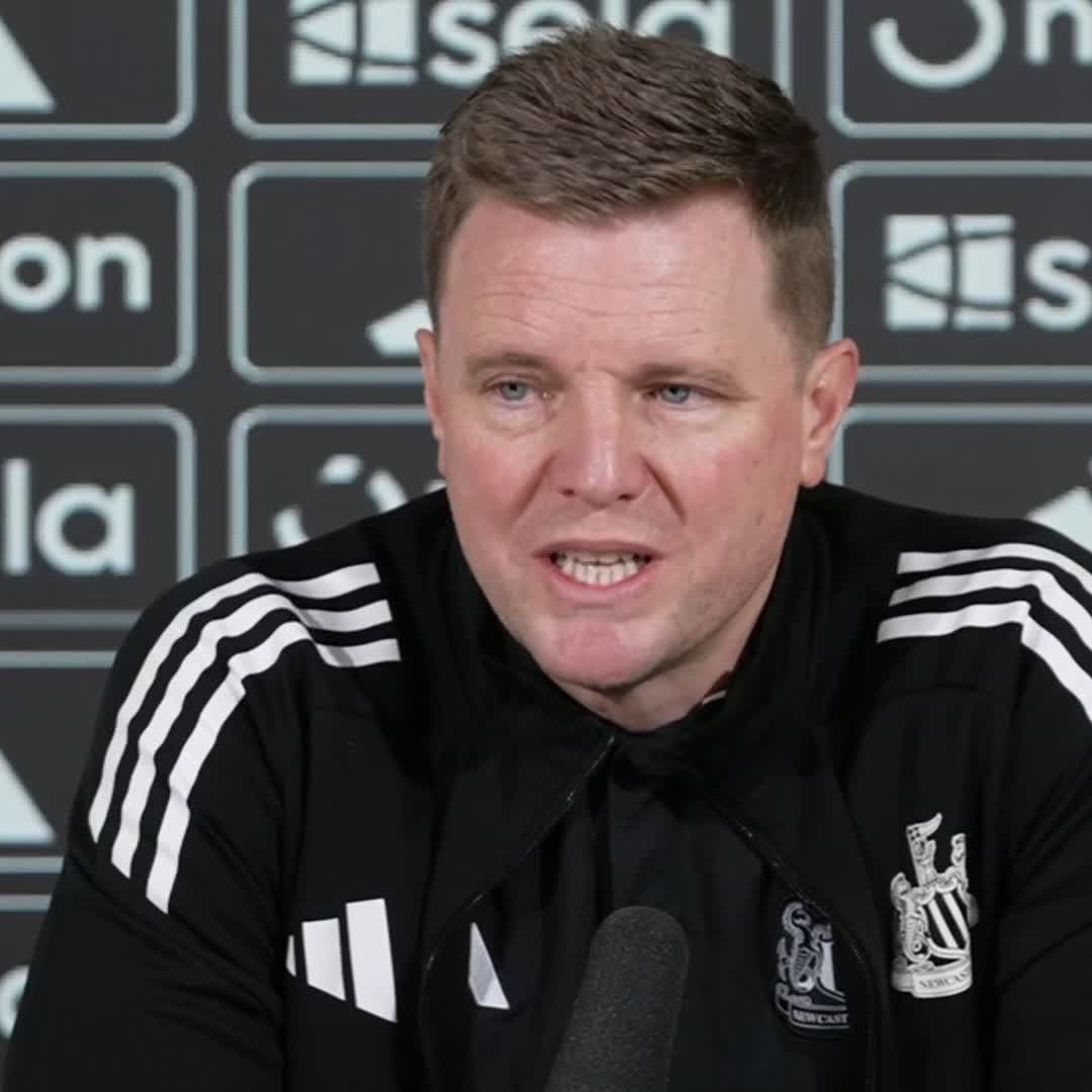 "Sleep was an issue but we've got another sleep to go, by kick-off we should be ok" Eddie Howe applauds his Newcastle team during a demanding fixture schedule 🤝