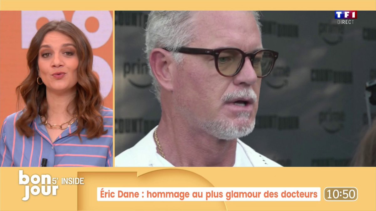 Eric Dane qui a interprété l'iconique Mark Sloan, alias "Dr Glamour", dans la série Grey's Anatomy est mort Dix mois après l'avoir rendue publique, Eric Dane a succombé à la maladie de Charcot. ▶️ 5'Inside avec Julie Tomeï 📺 Dans Bonjour ! Avec vous Christophe Beaugrand-Gerin