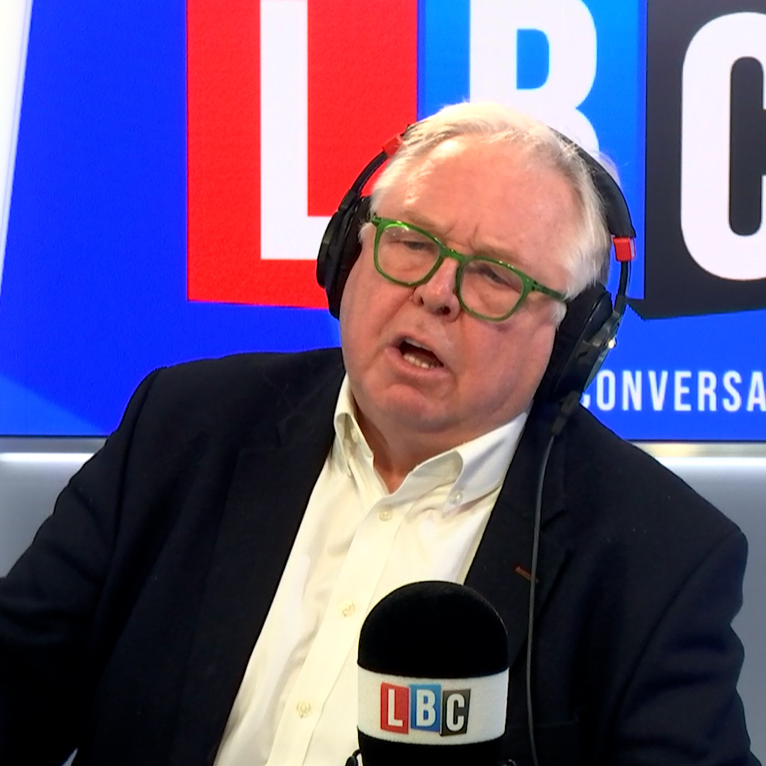 'Are you happy with Iran having a nuclear bomb?' 'Yeah, absolutely.' Nick Ferrari is left in disbelief as caller Nazir explains his stance on why he thinks the UK and US should stay out of Iran.