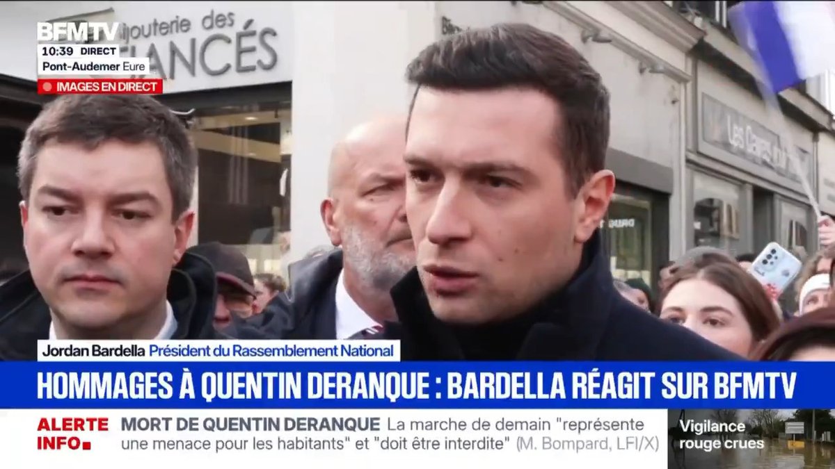 Nous allons mener un combat pour faire en sorte que l'ultra gauche soit mise hors d'état de nuire, parce qu'elle est responsable d'une dégradation sans précédent du climat politique.