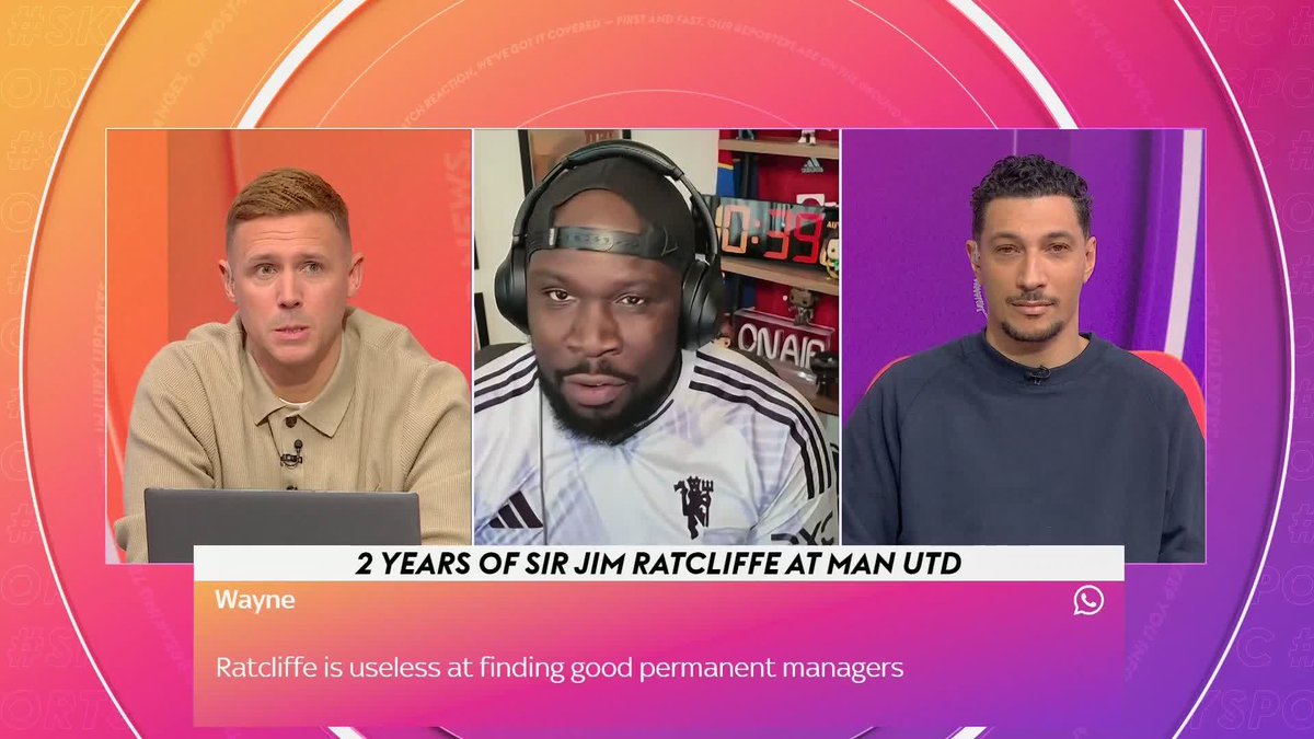 "If I were to rate Sir Jim so far, it's an F!" How successful has Sir Jim Ratcliffe's time at Manchester United been so far 🤔