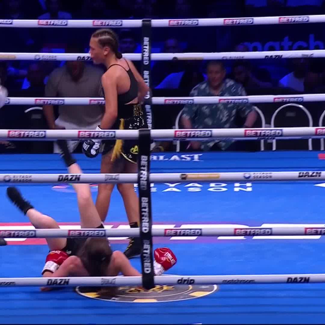 They're calling Tiah-May Ayton the best in women's boxing. Here's why... #WoodWarrington2 | Feb 21 | Live on DAZN