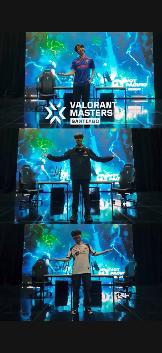 Your #VCTPacific Masters Santiago representatives! 💙