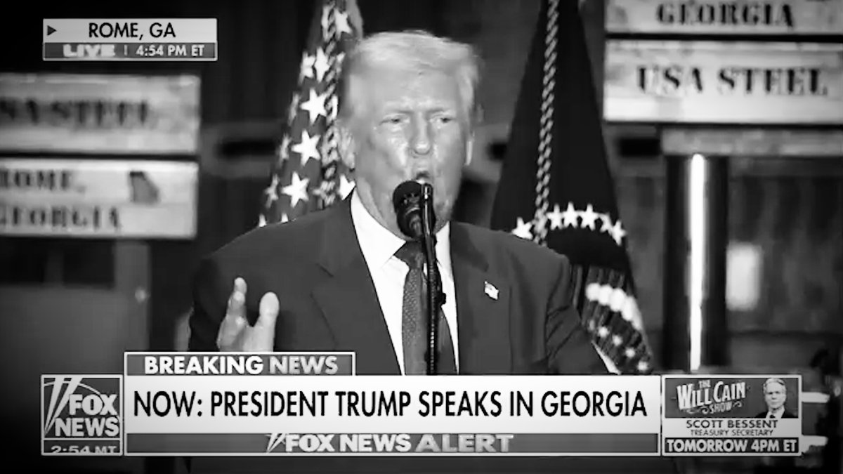 Trump was crashing out at his rally in Georgia. Dude is definitely falling apart.