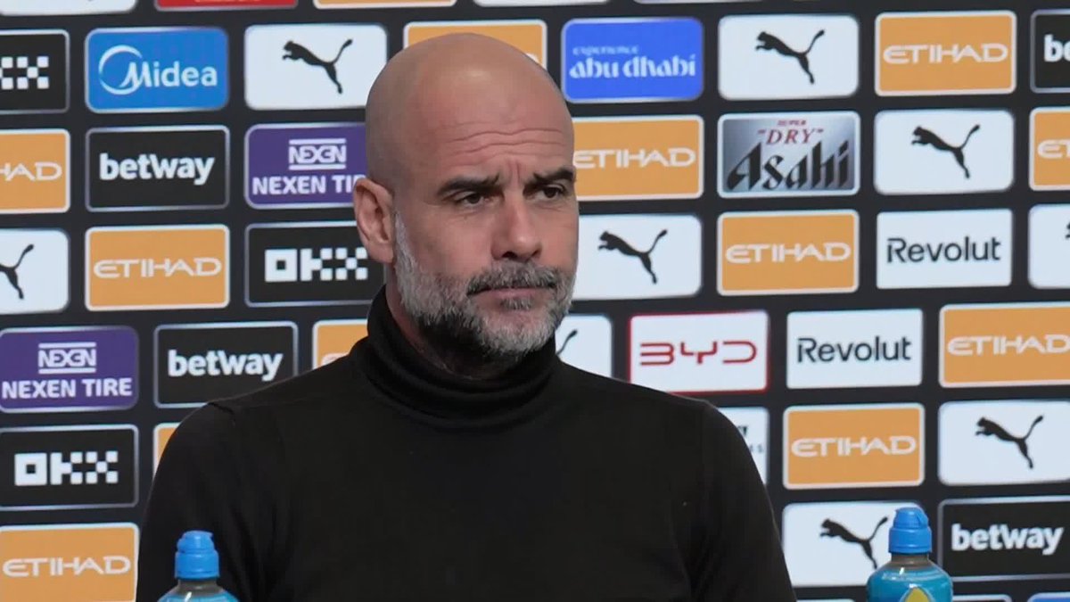 "Many things are going to happen before the end of the season" Pep Guardiola on the ever-evolving Premier League title race with Arsenal 🔴