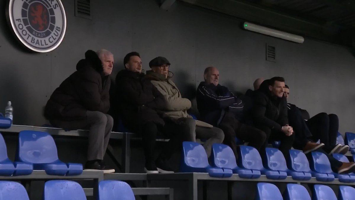 🔵 Former players Ian Durrant, Barry Ferguson, Mark Hateley, Gordon Durie, Lee McCulloch and John Brown were at Rangers training, as Danny Röhl's squad prepare to visit Livingston on Sunday - live on Sky Sports 📺