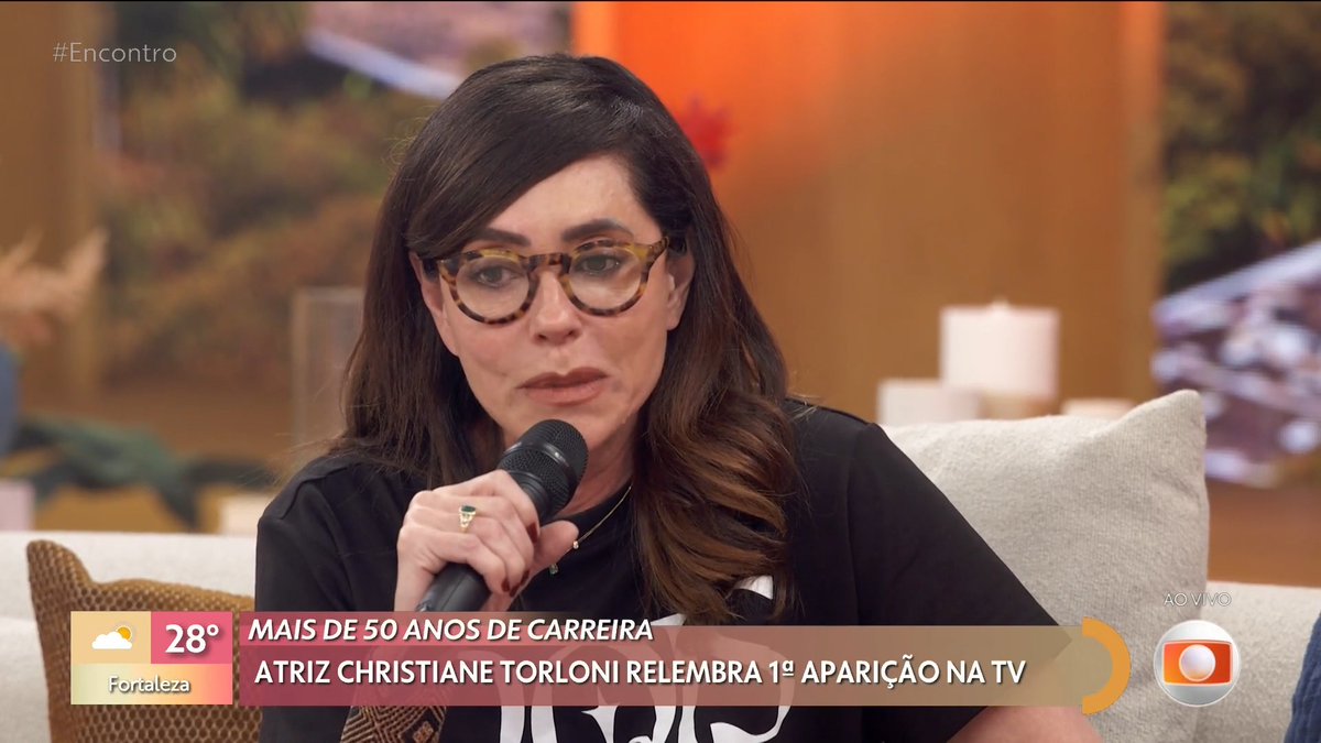mais de 50 anos de carreira, bebê 💋 Christiane Torloni relembra a primeira aparição na telinha 📺 #Encontro