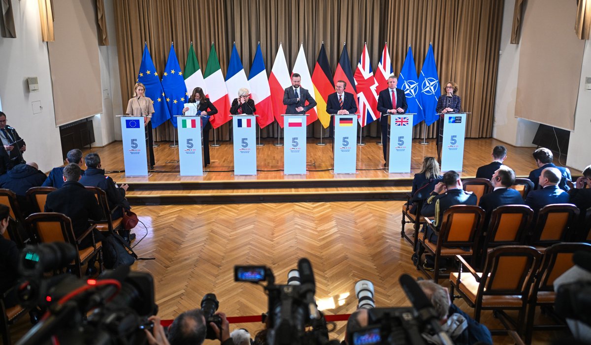 Europe's security is more uncertain than it has been in decades. If we want to keep our countries safe, we must strengthen Europe’s hard power. We are already investing record sums in defence. Today’s announcement by five countries to develop low-cost air defences to protect European Skies is an example of taking greater responsibility for our own defence. My press remarks following today’s E5 Defence Ministers meeting ↓