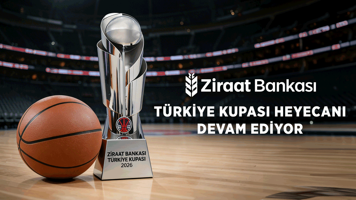Sonunda kupa varsa başında Ziraat var. 🏀 Ziraat Bankası Türkiye Kupası heyecanı devam ediyor. #ZiraatBankası #BirBankadanDahaFazlası #ZiraatBankasıTürkiyeKupası2026